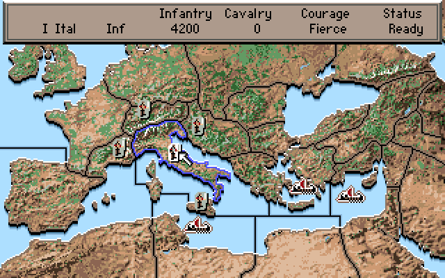 Centurion: Defender of Rome screenshot 4 for Amiga